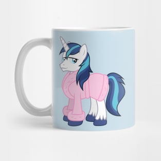 Shining Armor in a bathrobe Mug